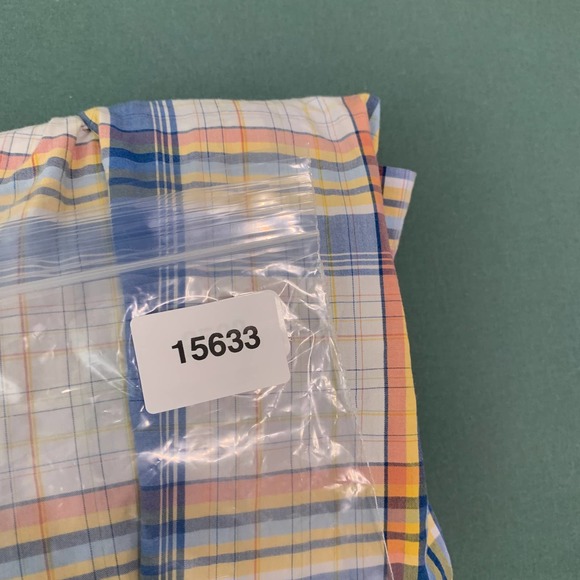 Twenty X Wrangler Mens Shirt Size XXL Blue Plaid Short Sleeve Button Down Pocket - Picture 12 of 12